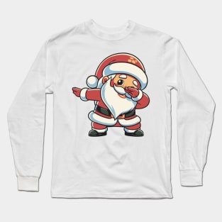 Dabbing Santa Long Sleeve T-Shirt